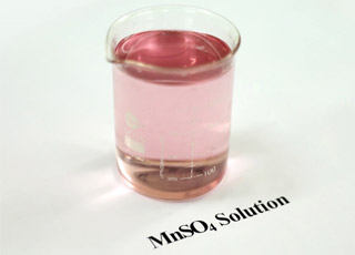 manganese sulphates solution